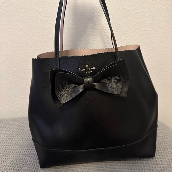 kate spade Bags Kate Spade Black Bow Bag Poshmark